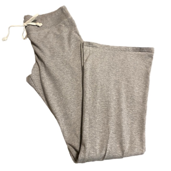 Brandy Melville Y2K Style Light Gray Flared Yoga/Sweatpants - Picture 3 of 4